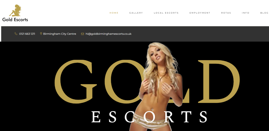 סוכנות ליווי Gold בברמינגהאם