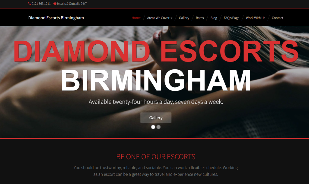 סוכנות ליווי Diamond בברמינגהאם