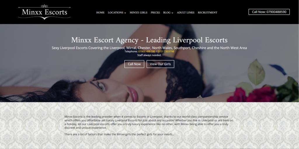 סוכנות הליווי מינקס בליברפול